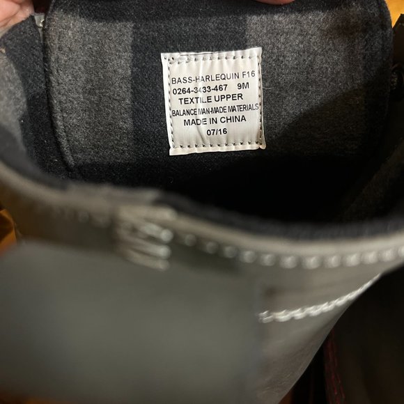 Duck / Muck Winter Boots Harlequin 9 grey pink navy plaid - Like new unworn! - Picture 7 of 12